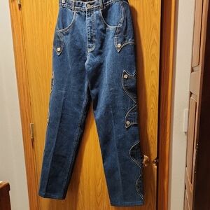 Women's Vintage Lawman Blue Boot Cut Jeans Size 13